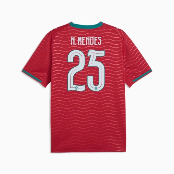 Portugal 26 Home Player Nuno Mendes